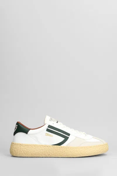 Shop Puraai Sneakers In White Leather