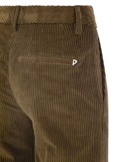Dondup Trousers  Woman In Camel