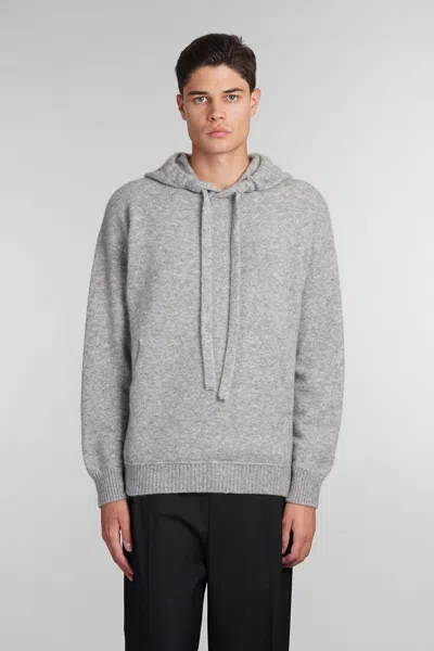 Shop Laneus Sweatshirt In Grey Cashmere