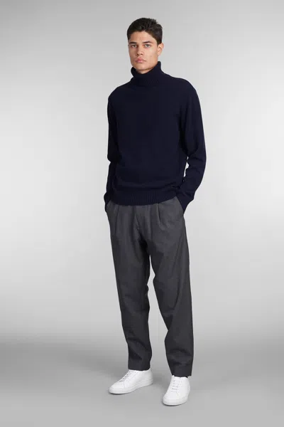 Shop Low Brand K190 Knitwear In Blue Wool