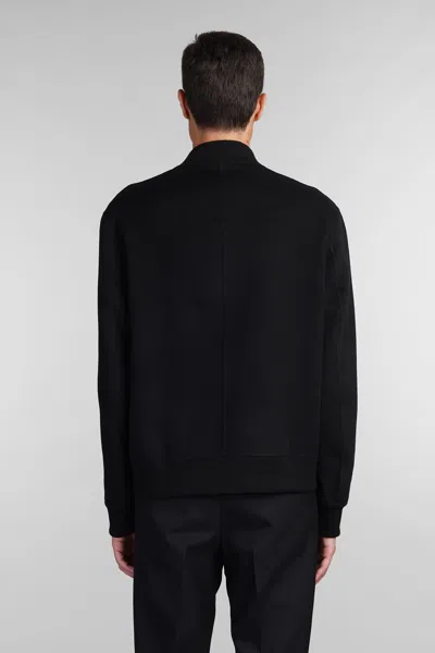 Shop Low Brand Bomber Double Bomber In Black Wool