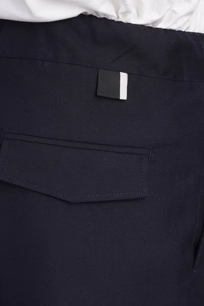 Shop Low Brand New Tokyo Pants In Blue Wool