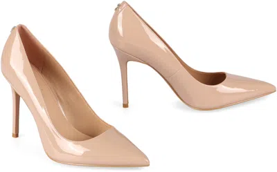 Shop Pinko Juliette Patent Leather Pumps In Skin