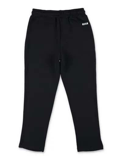 Msgm Jogging Pants In Black