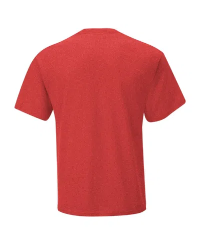 Checkered Flag Sports Men's Heather Red Nascar Racing T-shirt In Heather Red