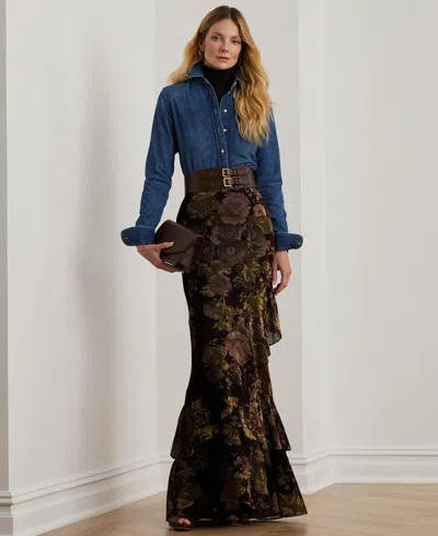 Ralph Lauren Classic Fit Denim Shirt In Blue