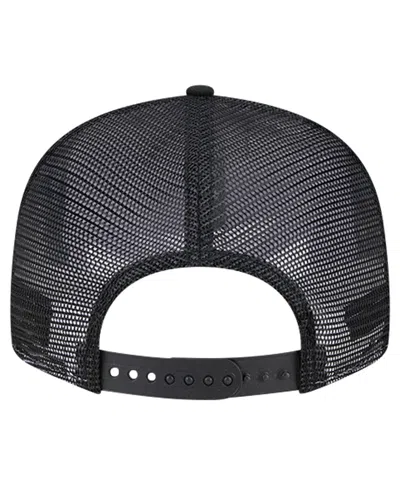 New Era Men's Black Pittsburgh Pirates Bikini Bottom Trucker 9fifty Snapback Hat In Black