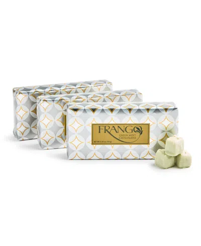 Frango Chocolates 3 Pack Holiday 1/3 Lb. Wrapped Box Of Green Mint Chocolates, Created For Macy's In No Color