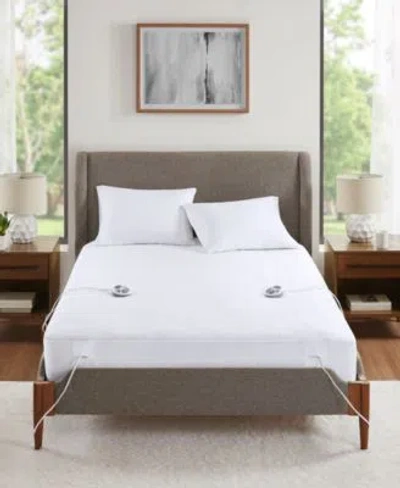 Premier Comfort Cool Touch Heated Mattress Pad In White