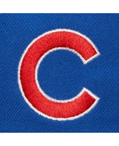 Mitchell & Ness Men's Royal Chicago Cubs Team Tagged Snapback Hat In Royal