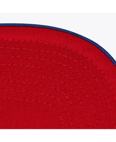 Mitchell & Ness Men's Royal Chicago Cubs Team Tagged Snapback Hat In Royal