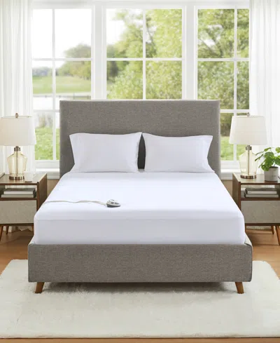 Premier Comfort Waterproof Heated Mattress Pad, Twin In White