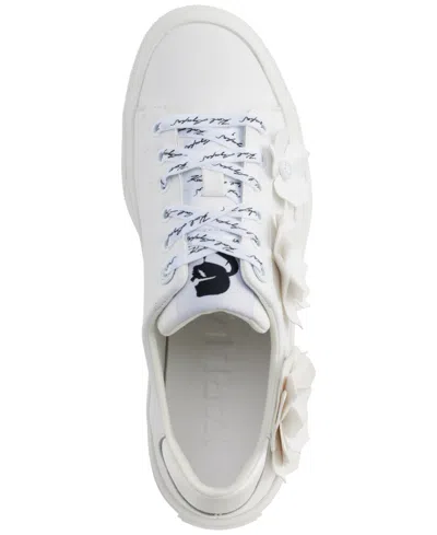 Karl Lagerfeld Paris Georgia Sneaker In Bright White,black