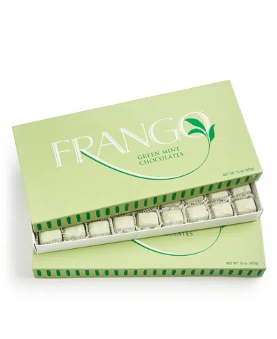 Frango Chocolates 2 Pack Holiday 1 Lb Green Mint Wrapped Box Of Chocolates, Created For Macy's In No Color