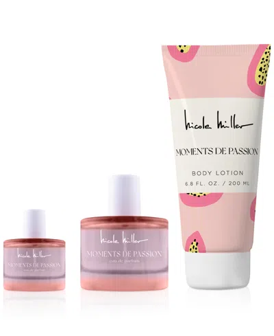 Nicole Miller 3-pc. Moments De Passion Eau De Parfum Gift Set In No Color