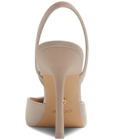 Aldo Berolden Slingback Pointed Toe Pump In Sage Green