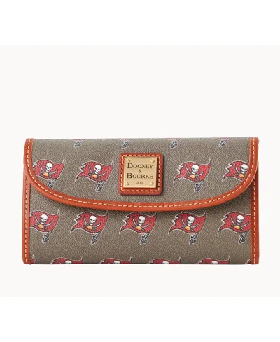Dooney & Bourke Women's Tampa Bay Buccaneers Team Color Continental Clutch In No Color