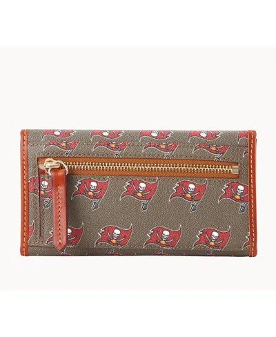 Dooney & Bourke Women's Tampa Bay Buccaneers Team Color Continental Clutch In No Color
