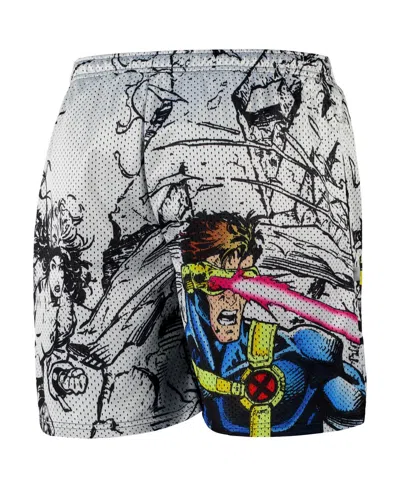Chalk Line Men's White X-men Cyclops Retro Shorts In White