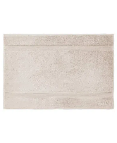 Boss Home Loft Aegean Combed Cotton Bath Mat, 24" X 35" In Greige