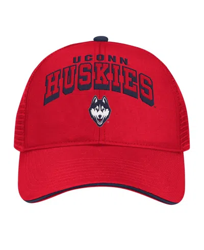 Colosseum Men's Red Uconn Huskies Wyatt Adjustable Hat In Red