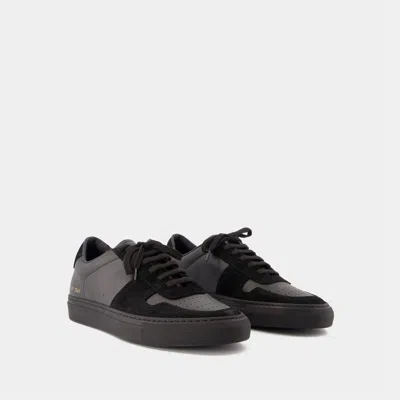 Shop Common Projects Bball Duo Sneakers In Black