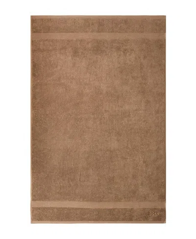 Boss Home Loft Aegean Combed Cotton Bath Sheet, 39" X 59" In Camel