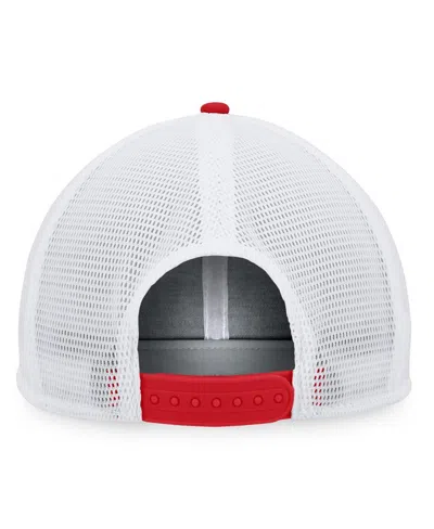 Fanatics Men's Red Olympic Games Five-panel Trucker Snapback Hat In Red
