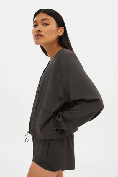 Girlfriend Collective Ash Raquel Snap Front Jacket