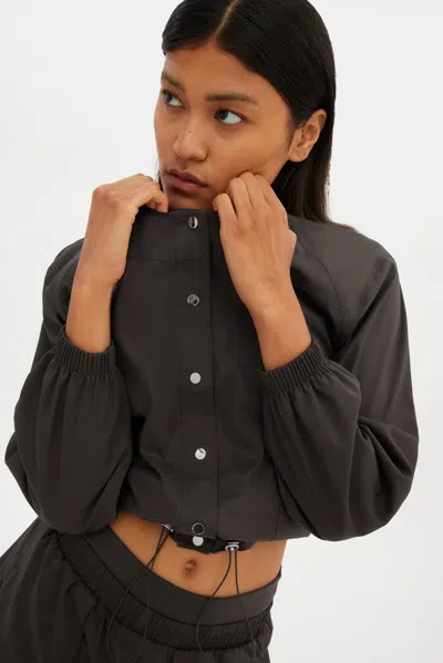 Girlfriend Collective Ash Raquel Snap Front Jacket