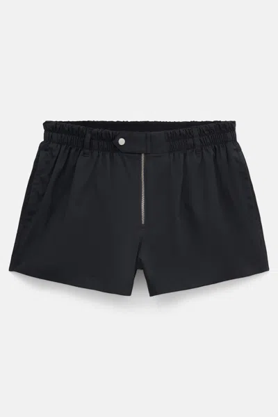 Girlfriend Collective Black Winnie Snap Short