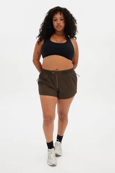 Girlfriend Collective Chestnut Winnie Snap Short
