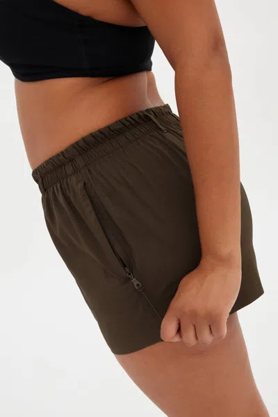 Girlfriend Collective Chestnut Winnie Snap Short
