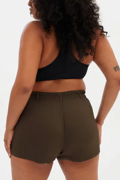 Girlfriend Collective Chestnut Winnie Snap Short