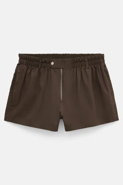 Girlfriend Collective Chestnut Winnie Snap Short