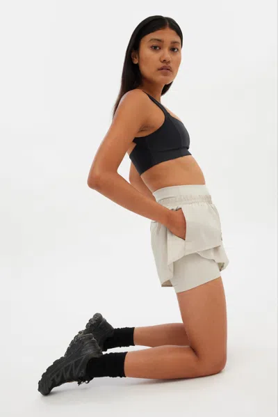 Girlfriend Collective Marble Fallon Layered Short