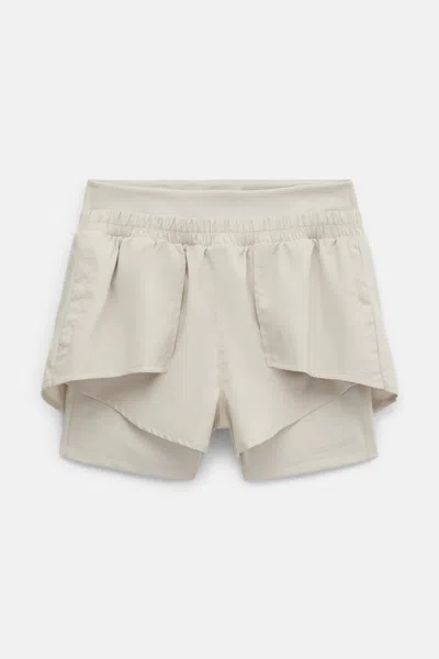 Girlfriend Collective Marble Fallon Layered Short