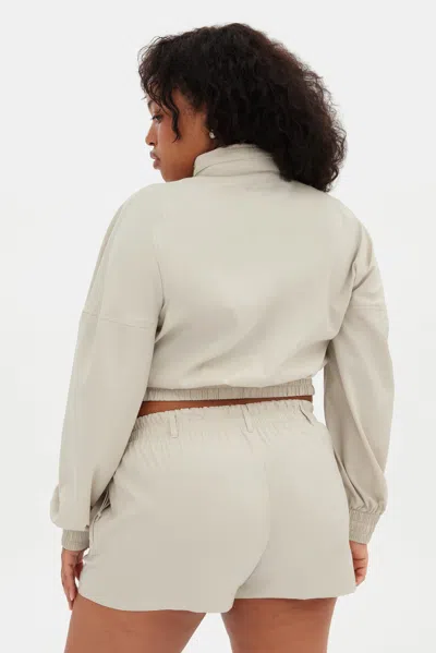 Girlfriend Collective Marble Petra Bomber Jacket