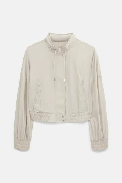 Girlfriend Collective Marble Petra Bomber Jacket