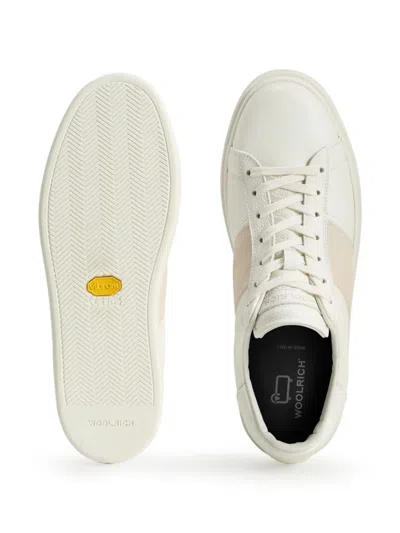 Woolrich Classic Court Sneakers In 白色