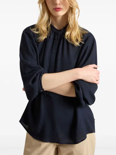 Woolrich Woman's Color Blue Size M In 蓝色