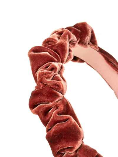 Jennifer Behr Lia Headband In 粉色