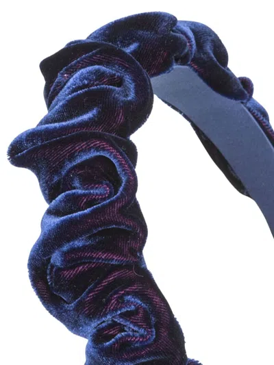 Jennifer Behr Lia Headband In 蓝色