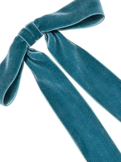 Jennifer Behr Adley Bow In 蓝色
