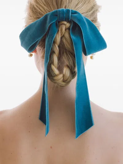 Jennifer Behr Adley Bow In 蓝色
