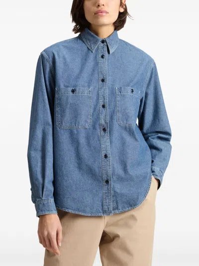 Woolrich Woman's Color Blue Size Xl In 蓝色