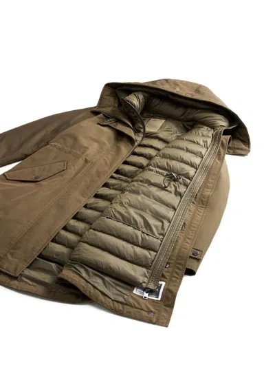Woolrich Ramar Cloth 3-in-1 Parka In 绿色