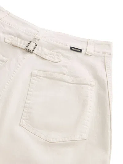 Woolrich Utility Pockets Trousers In 中性色