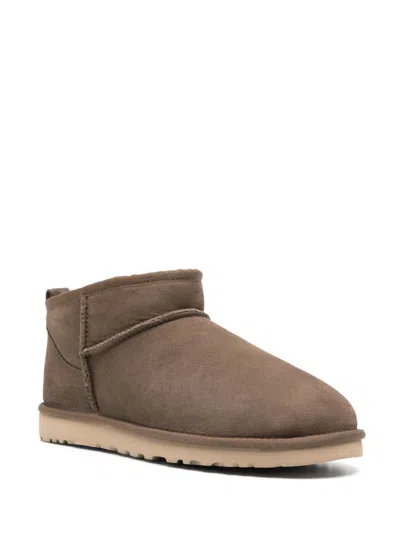 Ugg Classic Ultra Mini Hickory Boot In Brown