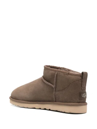 Ugg Classic Ultra Mini Hickory Boot In Brown